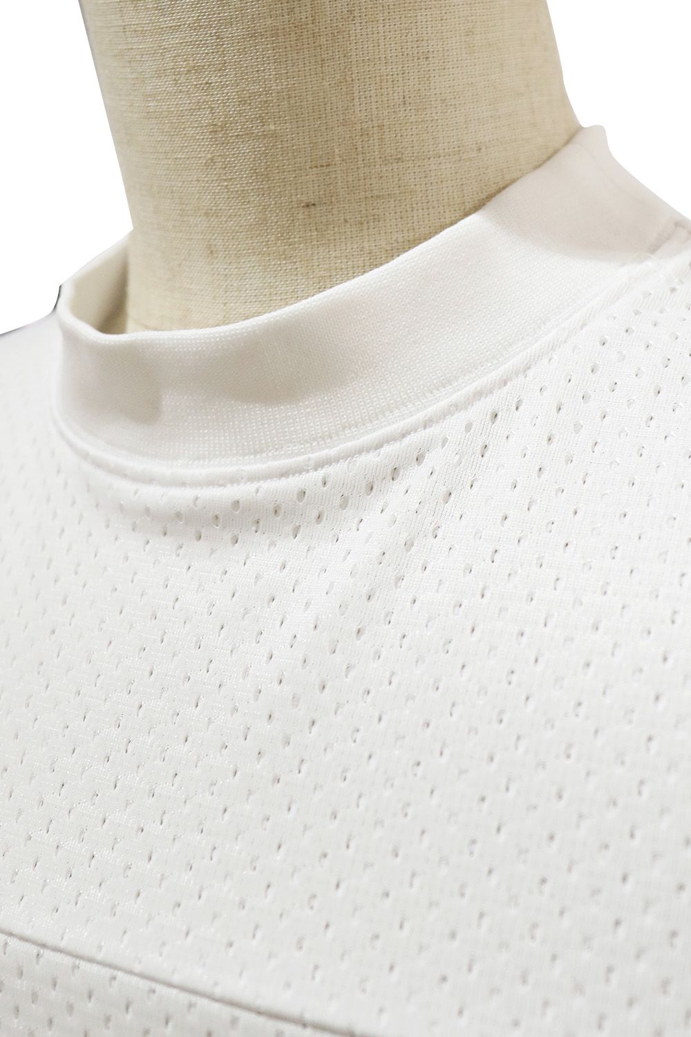 RELAX MESH MOCK NECK / リラックス メッシュ モックネック ティー