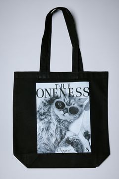 Organic Cotton Tote Bag(Ouga) / Super Givers × THE ONENESS  犬猫保護活動チャリティー トートバッグ