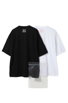 N.HOOLYWOOD TEST PRODUCT EXCHANGE SERVICE 2PACK T-SHIRT / エヌハリウッド テスト プロダクト エクスチェンジ サービス 2パックTシャツ