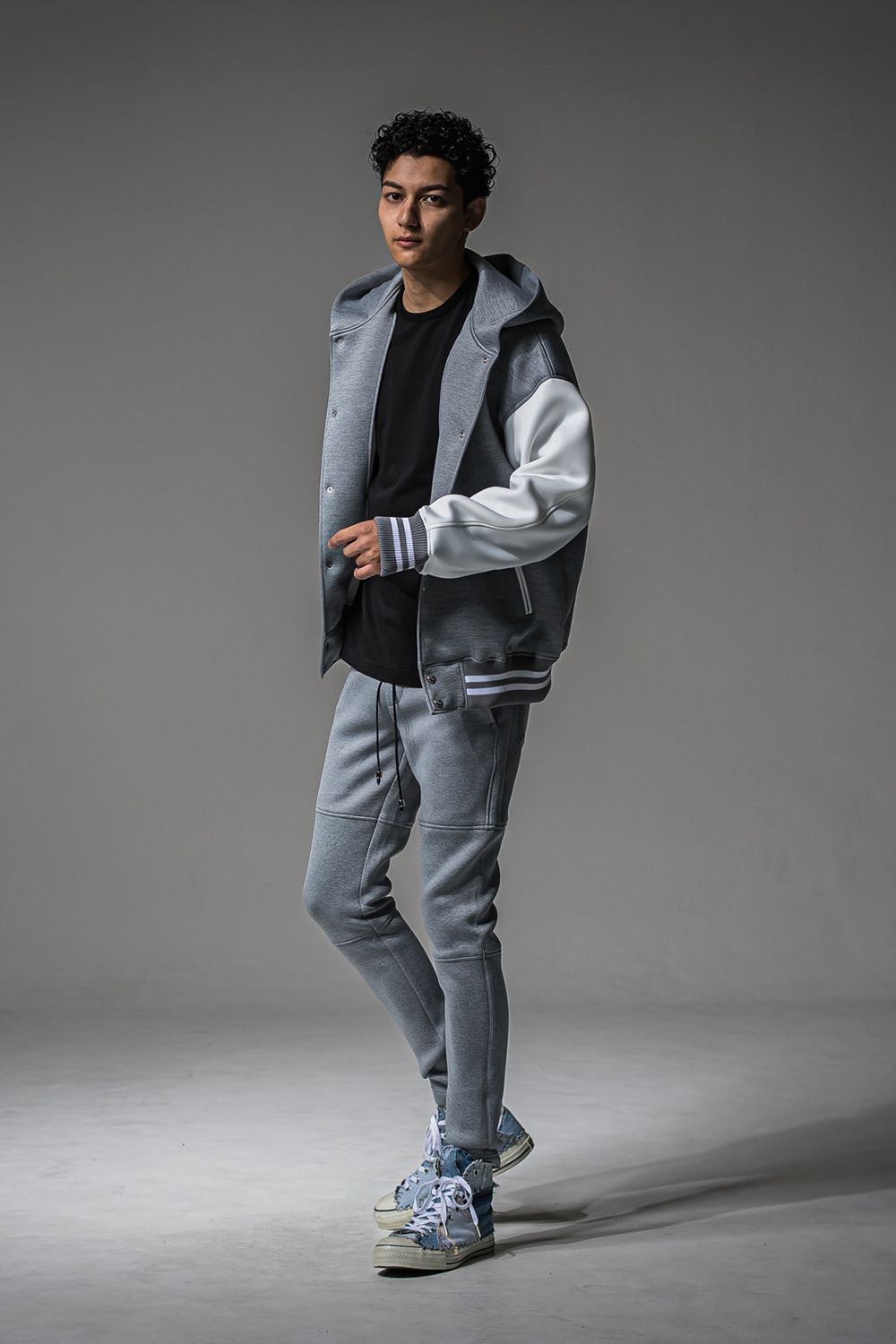 HD VARSITY HOODIE / ヘビーダンボール バーシティーフーディー