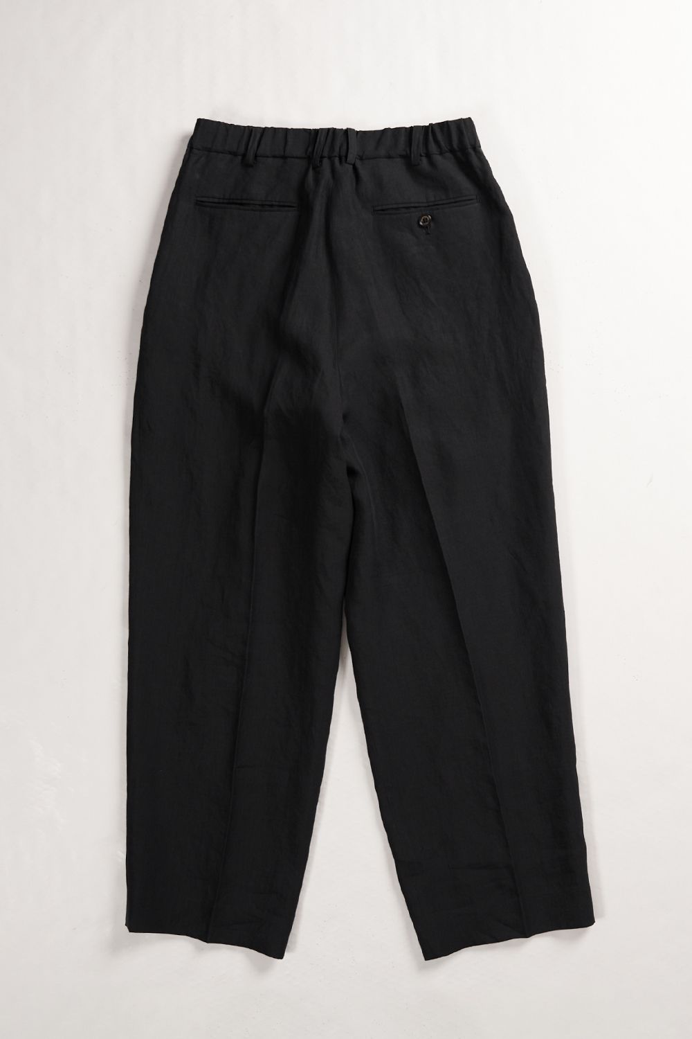 MARKAWARE - SUPER 160's WOOL GABARDINE TRIPLE PLEATED WIDE