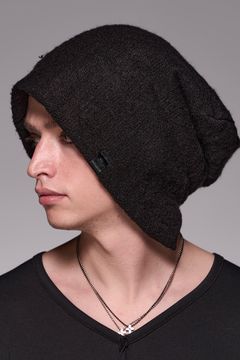 Damage Border Cap / ダメージボーダー ニット キャップ