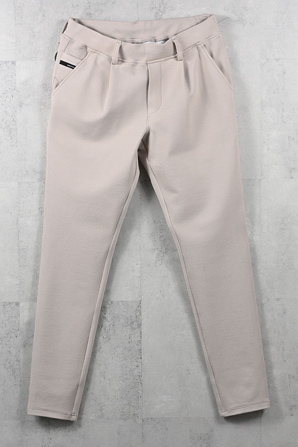 CHRIS EASY BLISTER TUCK PANTS / ブリスターニット クリス イージー タック パンツ