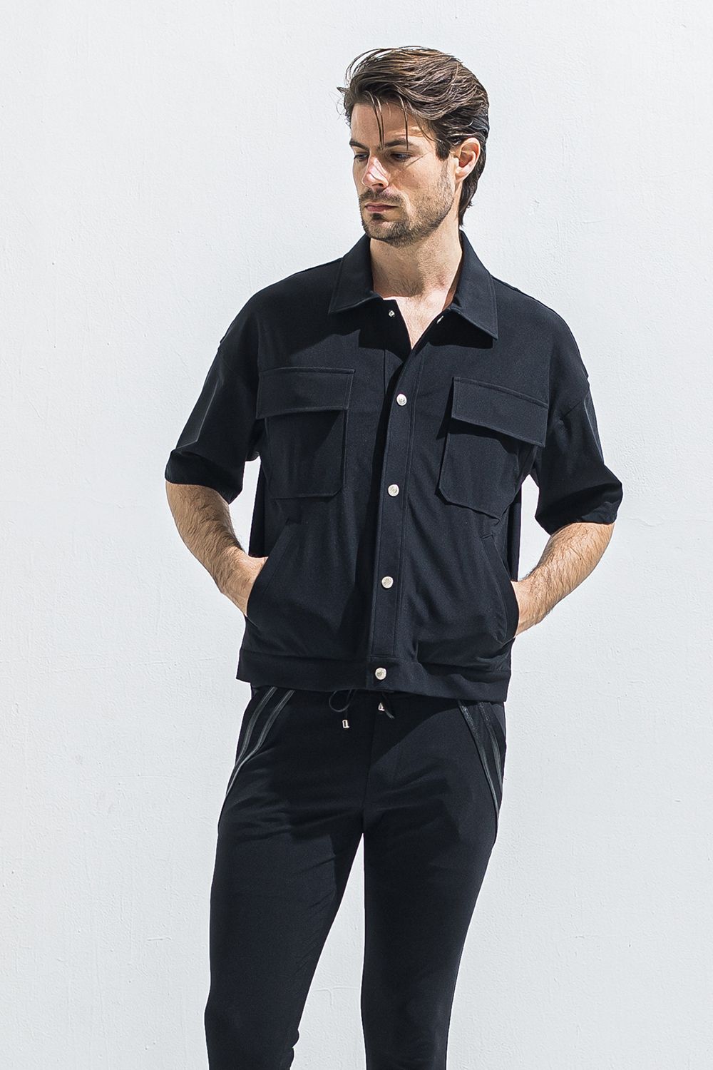 CPO HALE SHIRTS JK / CPO ハーフスリーブ シャツ ジャケット