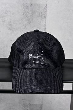 SIGN STRAW MESH CAP / ストローメッシュ ローキャップ