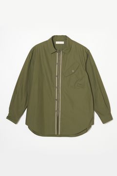 Zip-up 2way shirt  / ジップアップ 2ウェイ シャツ