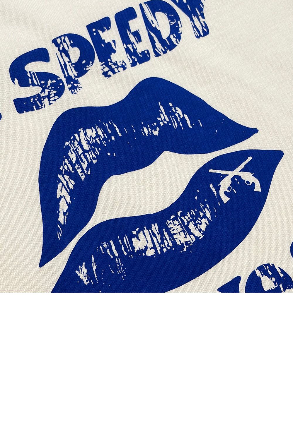 VIN/JER SS LIP PRINT / ヴィンテージ ジャージ Tシャツ リッププリント