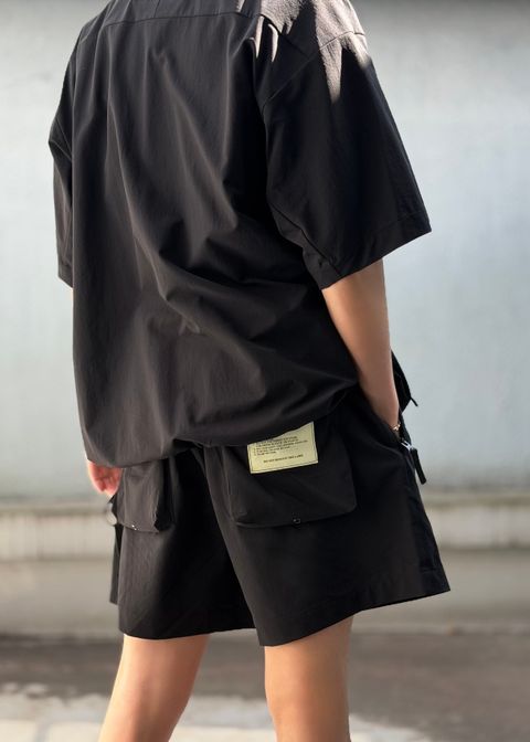【N.HOOLYWOOOD TPES】DRAWSTRING SHIRT / PANELED T-SHIRT / HALF PANTS