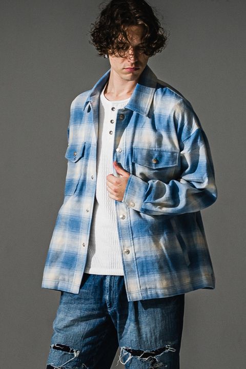 FLANNEL CHECK JK / フランネル チェック ジャケット