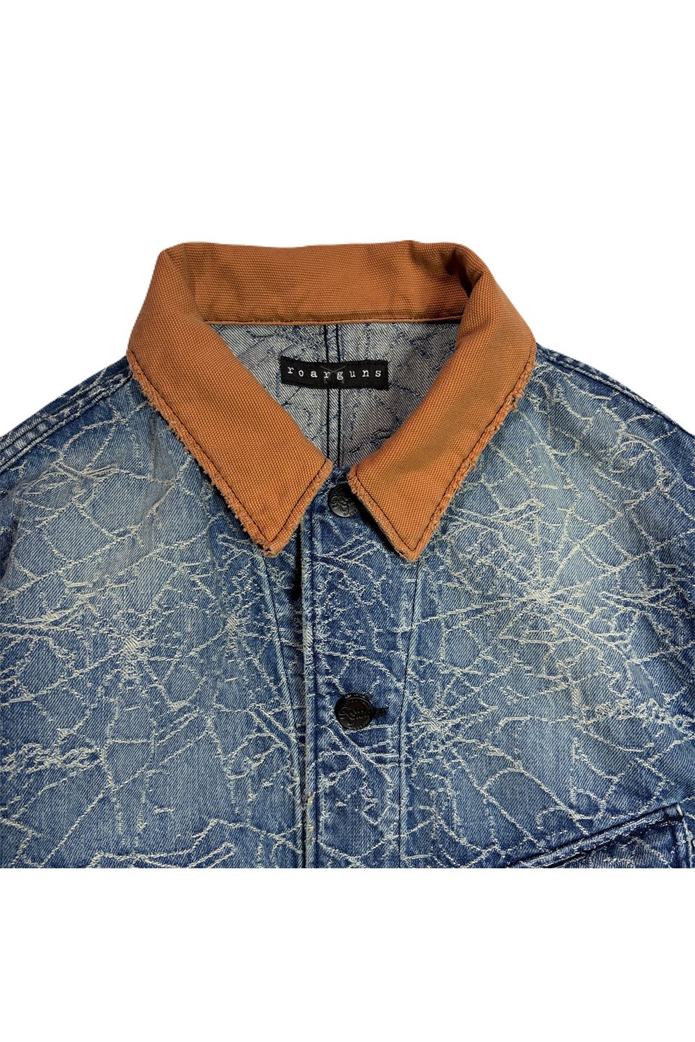 SPIDER JAQ DENIM JKT / スパイダー ジャガード デニム ジャケット