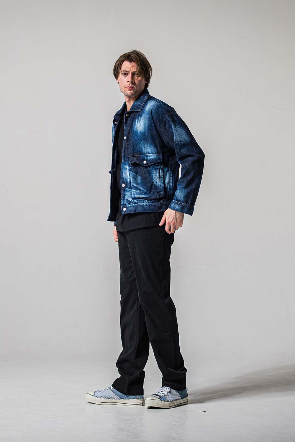 LDENIM AG FLIGHT JK / ライトデニム AG フライト ジャケット