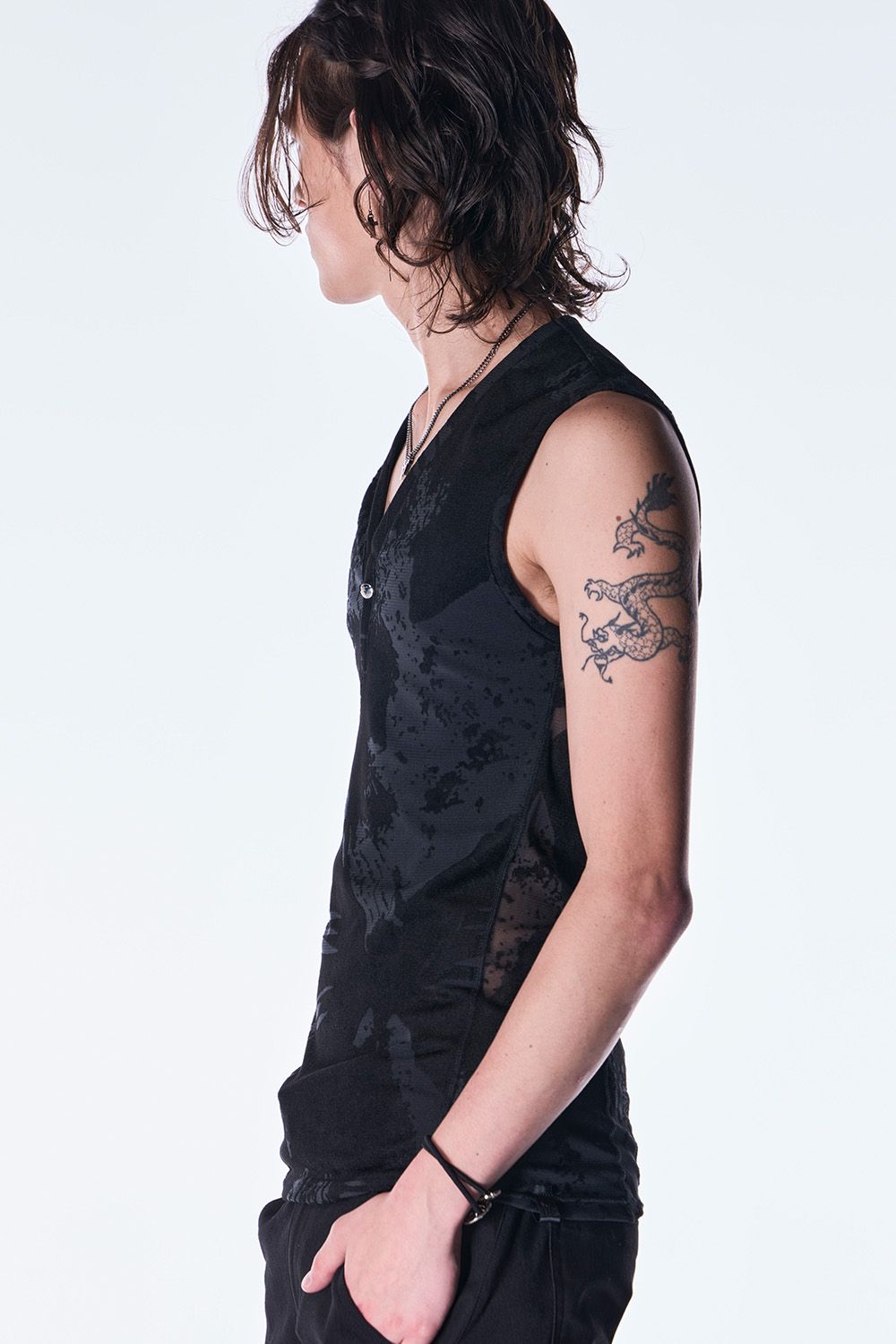 Opal Mesh Tank Top / オパール メッシュ タンクトップ