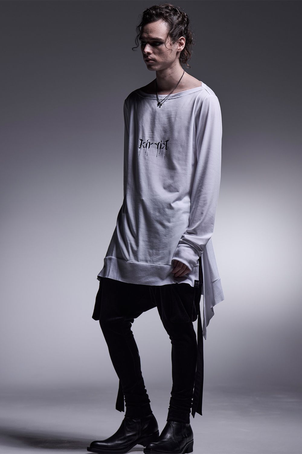 BEATENJIKU Boat Neck Flare T-Shirt / ベア天竺 ボートネック フレアTシャツ