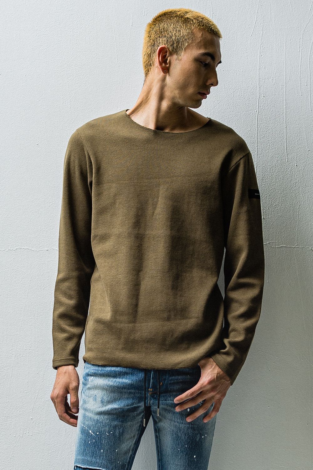 RESOUND CLOTHING - ST COTTON waffle Thermal / エスティー コットン