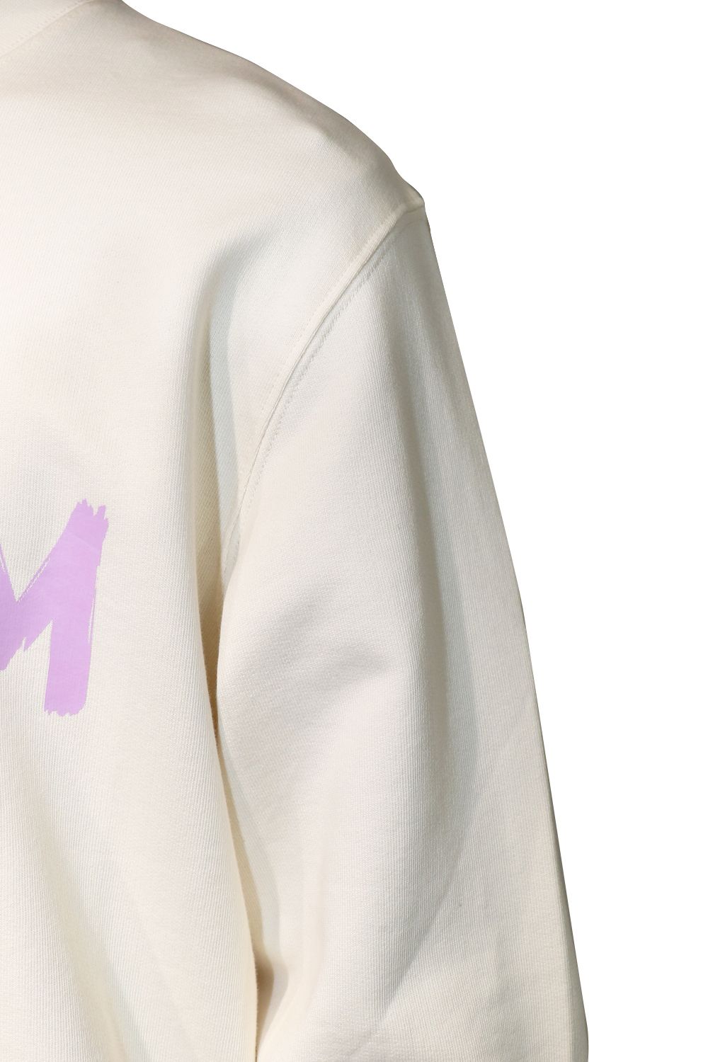 CREW NECK SWEATSHIRT With BRUSHSTROKE LOGO