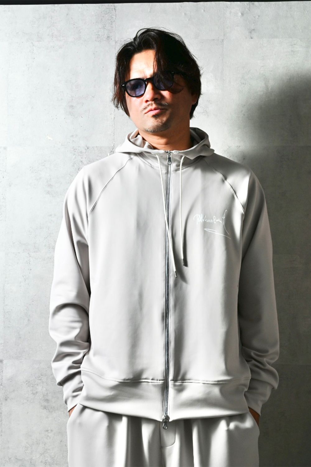 sign zip hoodie / ジップアップパーカー