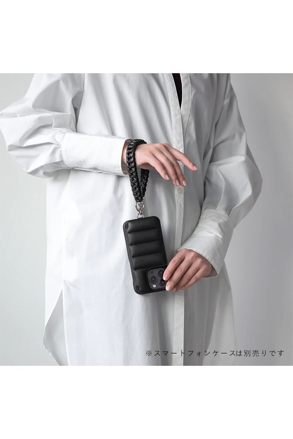 Hand STRAP Symbole  / シンボルチェーン レザーハンドストラップ｜エトープ