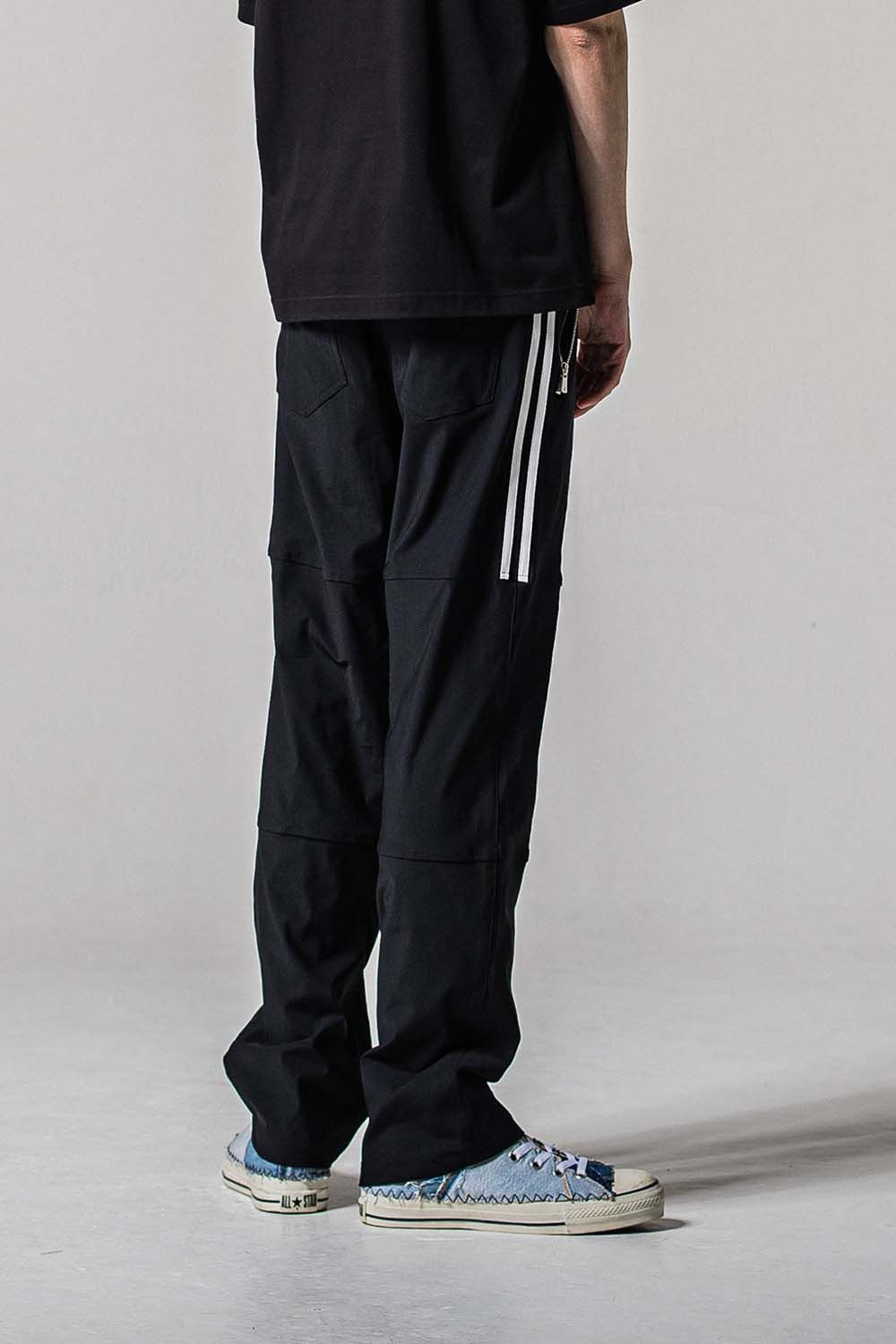 JOHNSON LINE NYLON WIDE PT / ジョンソン ナイロン ラインワイドパンツ