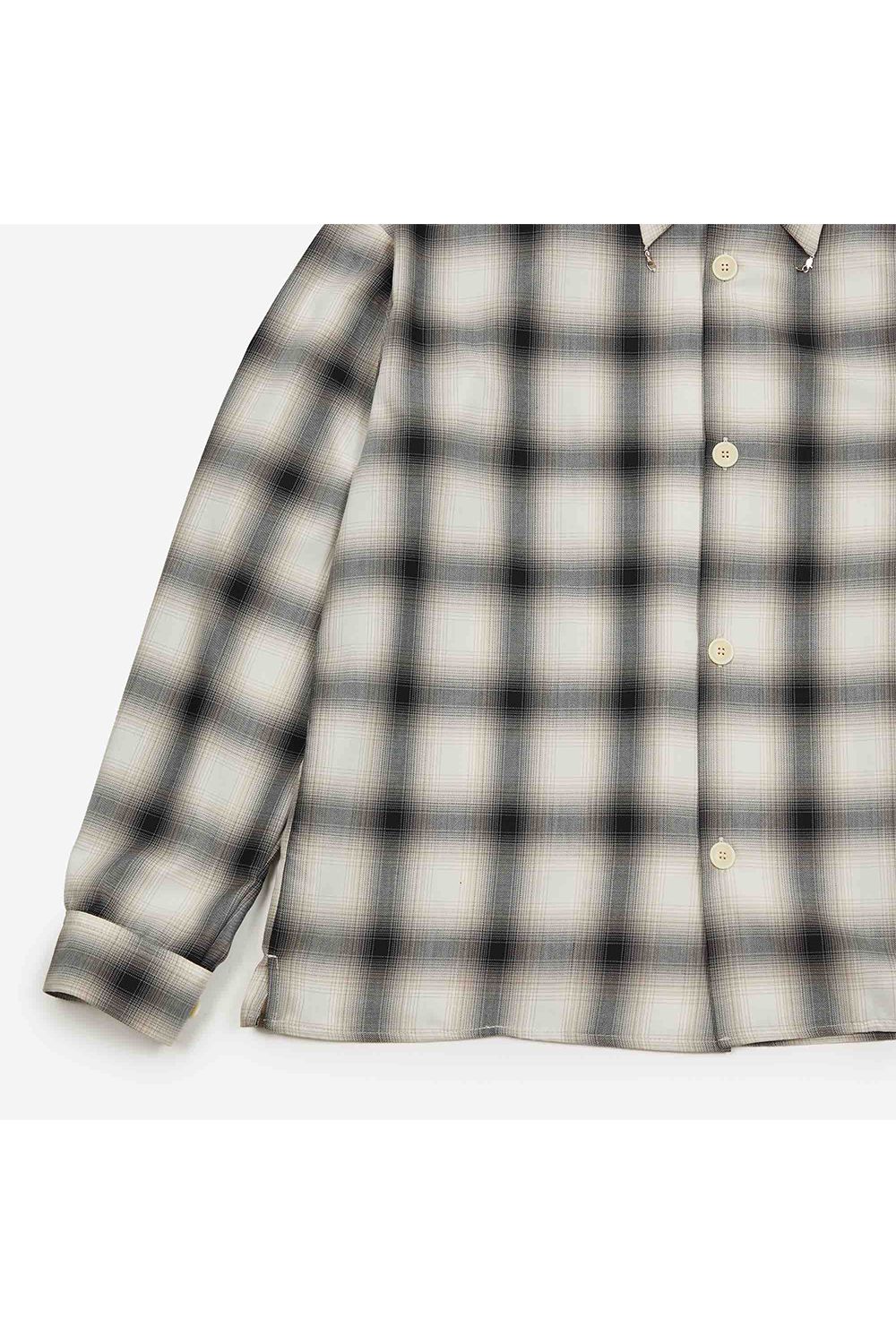 Ombre check SH / オンブレ チェック シャツ
