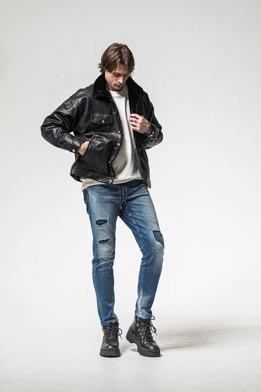 MICK DENIM JERSEY / ミック デニム ジャージーンズ