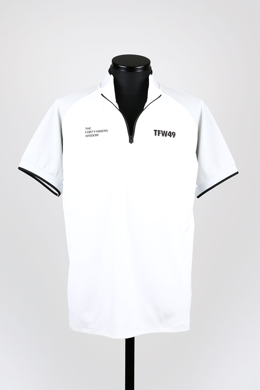 HALF ZIP COLLAR LESS / ハーフジップ カラーレス