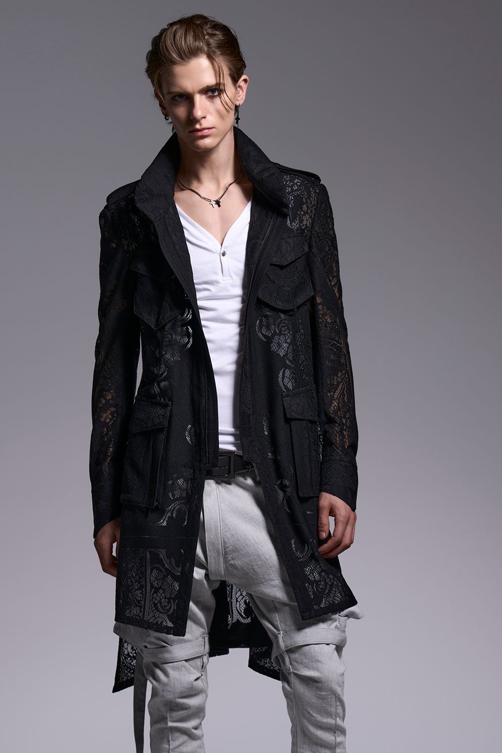 CROSS-Lace Flare M65 Jacket / クロスレース フレア M65 ジャケット