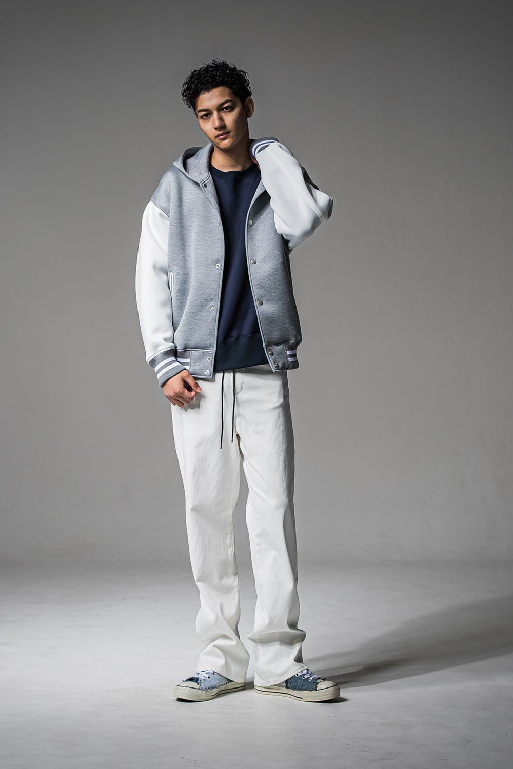 HD VARSITY HOODIE / ヘビーダンボール バーシティーフーディー