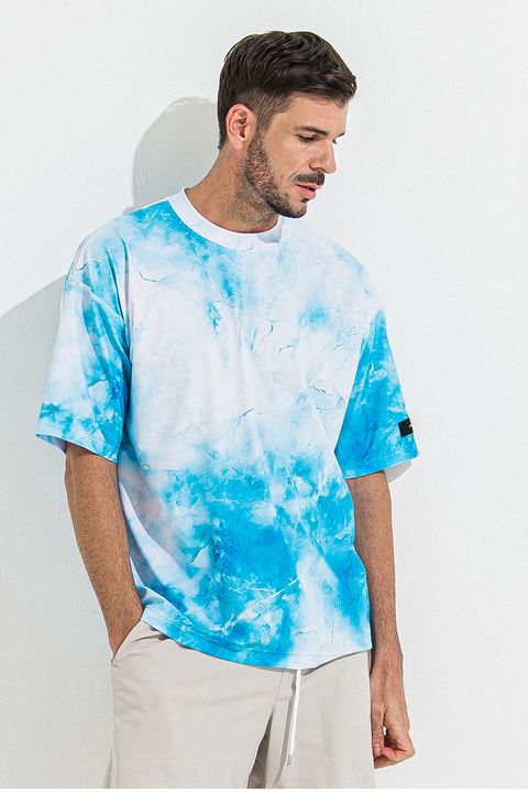 MARBLE RASH OVER T / マーブル オーバーサイズ ラッシュガード Tシャツ