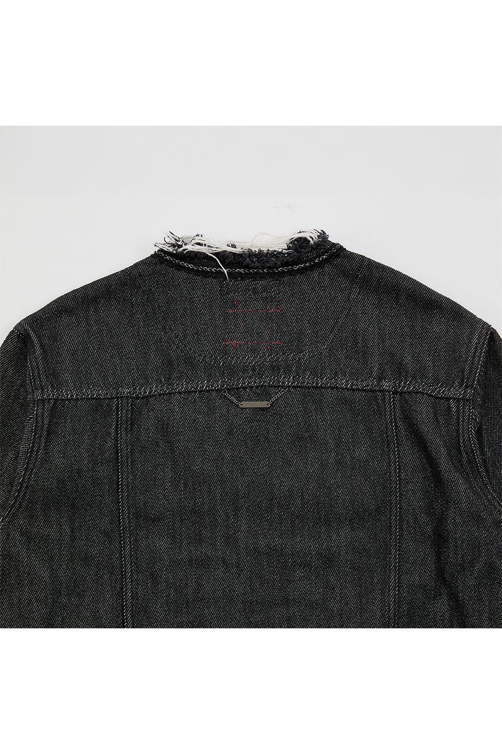 Lace tape denim BL / レース テープ デニム ブルゾン
