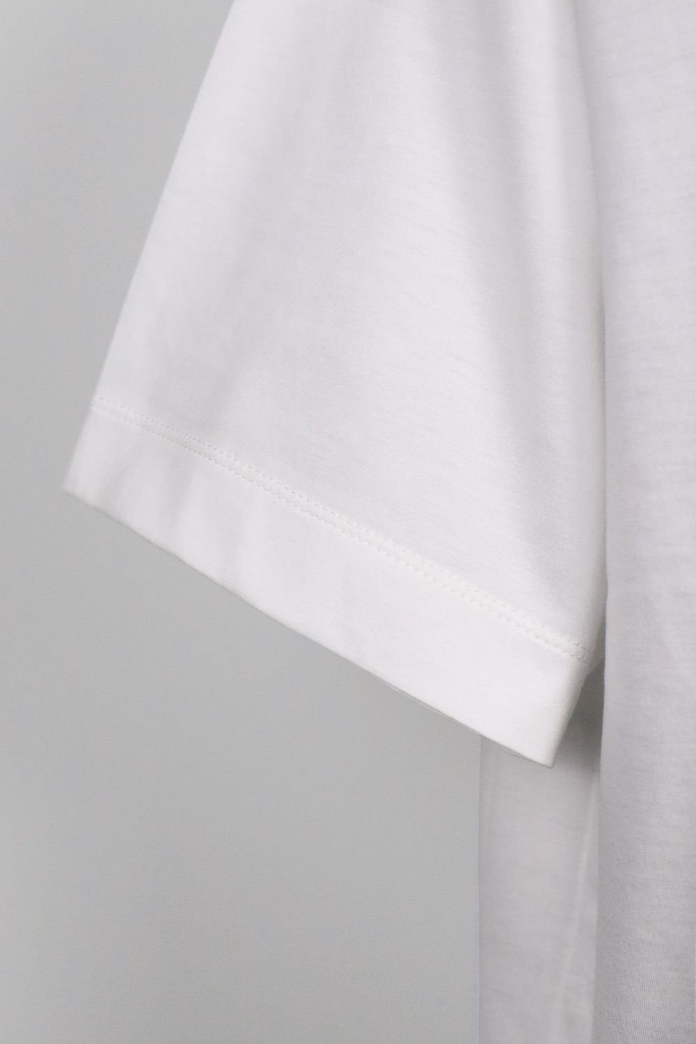 ORGANIC GIZA 80/2 KNIT COMFORT-FIT MOCK NECK Tee / オーガニック ギザコットン ニット コンフォートフィット モックネックTシャツ