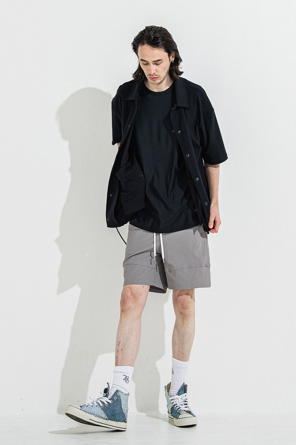 NYLON HALF COACH JACKET / ナイロン ハーフ コーチジャケット