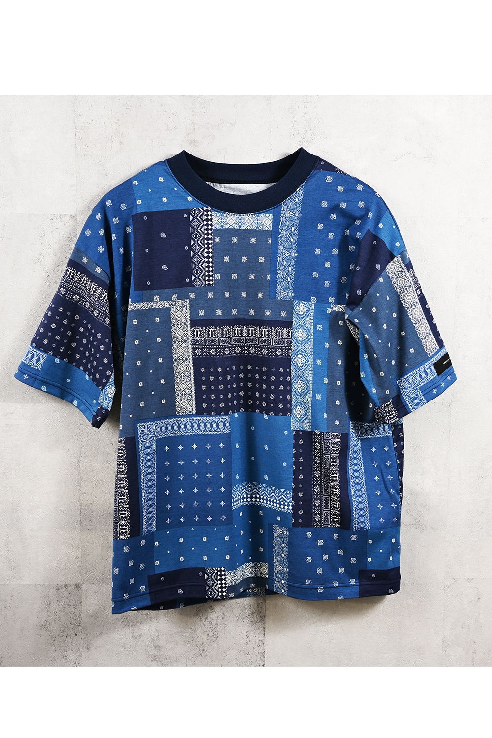 BANDANA OVER TEE / バンダナ オーバーサイズ Tシャツ