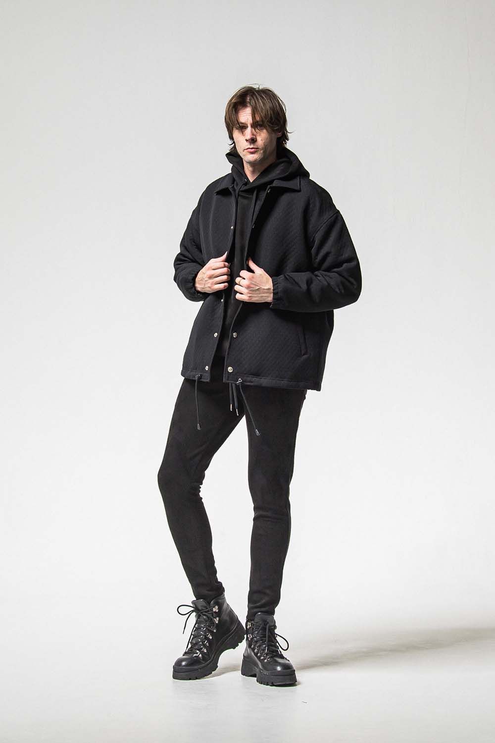 CHRIS EASY SUEDE TUCK PANTS / クリス イージー スウェード タックパンツ