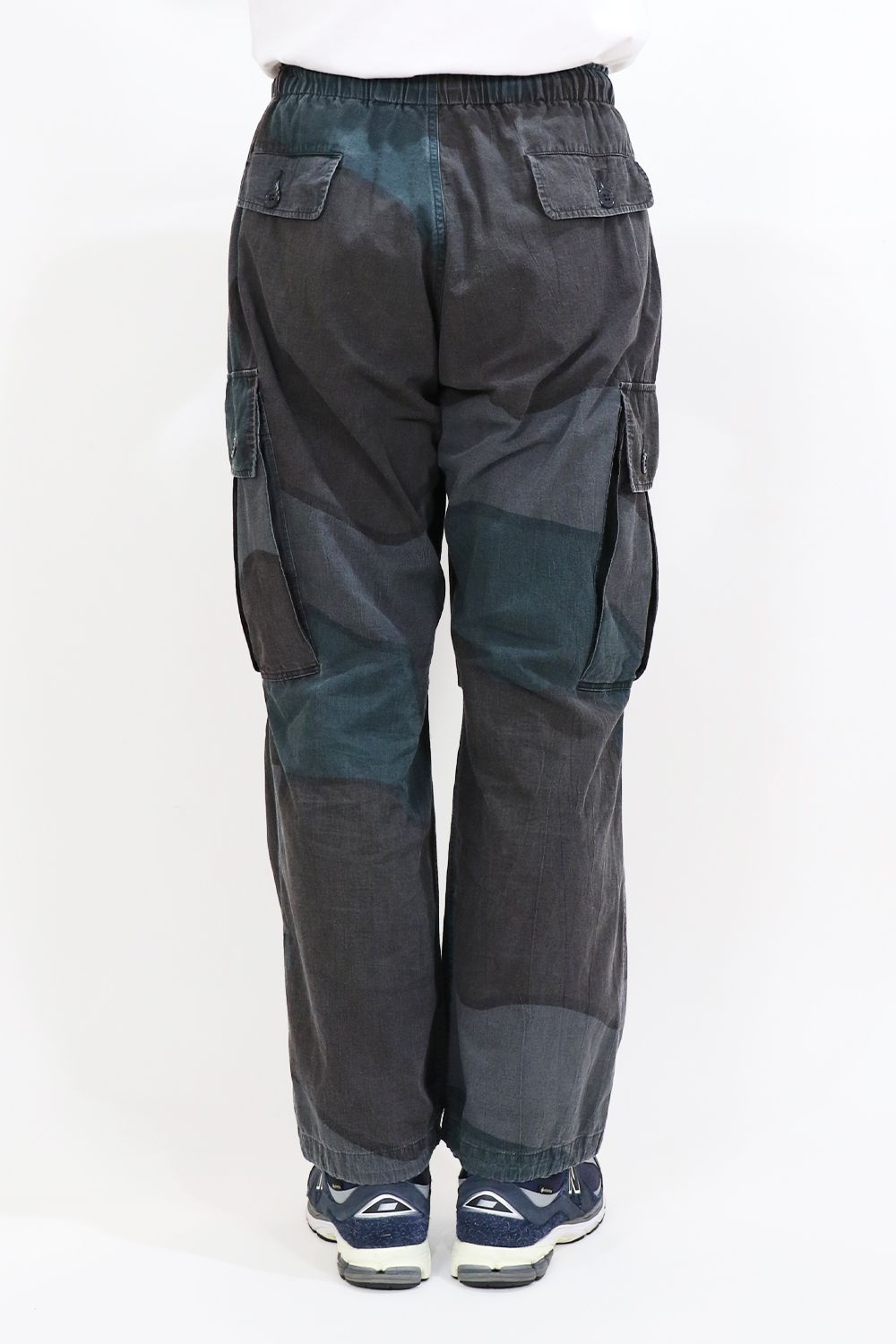 marka - TUMBLED ORGANIC COTTON POPLIN FATIGUE PANTS / オーガニックコットン ポプリン ファティーグ パンツ | laid-back