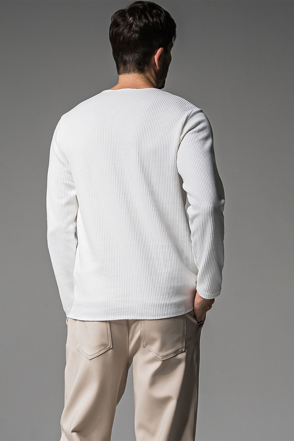 CUTOFF RAIL LONG SLEEVE / カットオフ ロングスリーブ