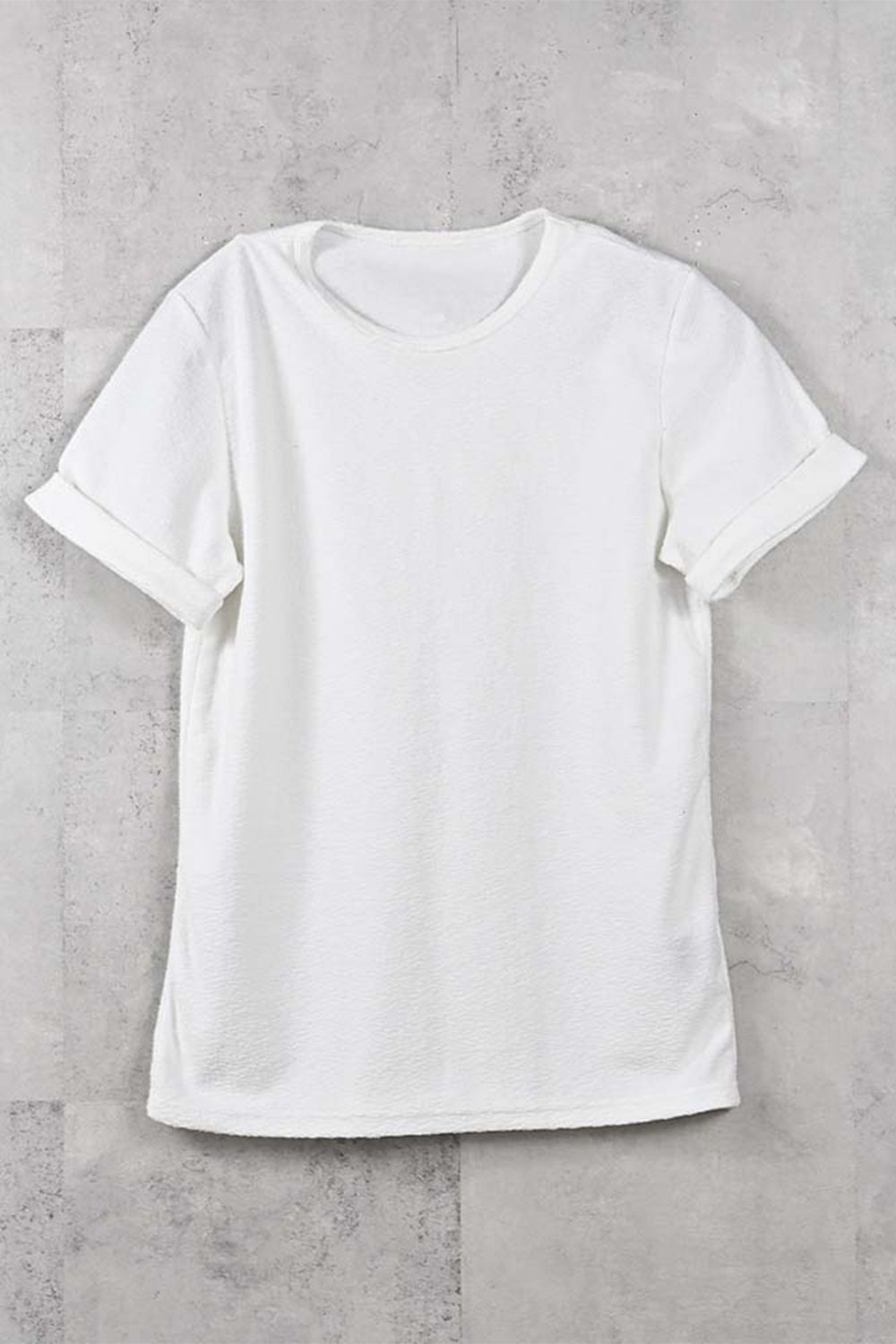 PILE ROLL UP TEE / パイル ロールアップ Tシャツ