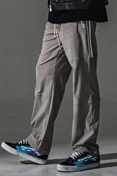 JOHNSON LINE NYLON WIDE PT / ジョンソン ナイロン ラインワイドパンツ