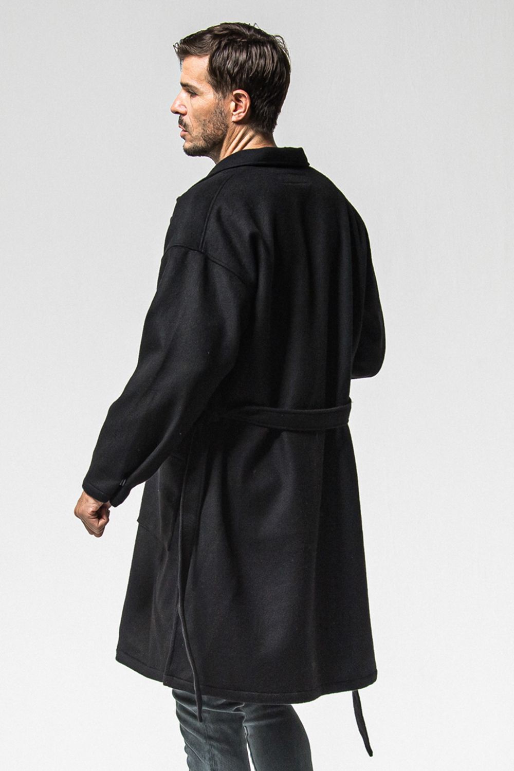 GOWN OVER COAT / オーバーサイズ ガウン コート