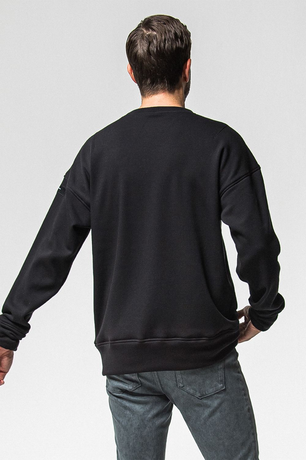 FRIDAY OLD LOGO VELOURS FLEECE TRINER / FRIDAYコラボ オールドロゴ 裏ベロアフリーストレーナー