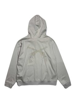 ST/JER HOOD INKJET/CRY / ストレッチジャージ フーディー インクジェットプリント スラッシュクロスガンクリスタル