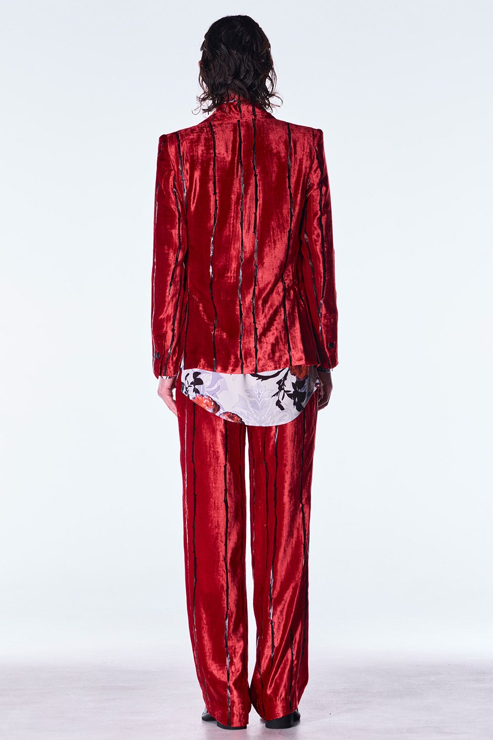TOGE Velvet Wide Slacks / トゲ ベルベット ワイド スラックス