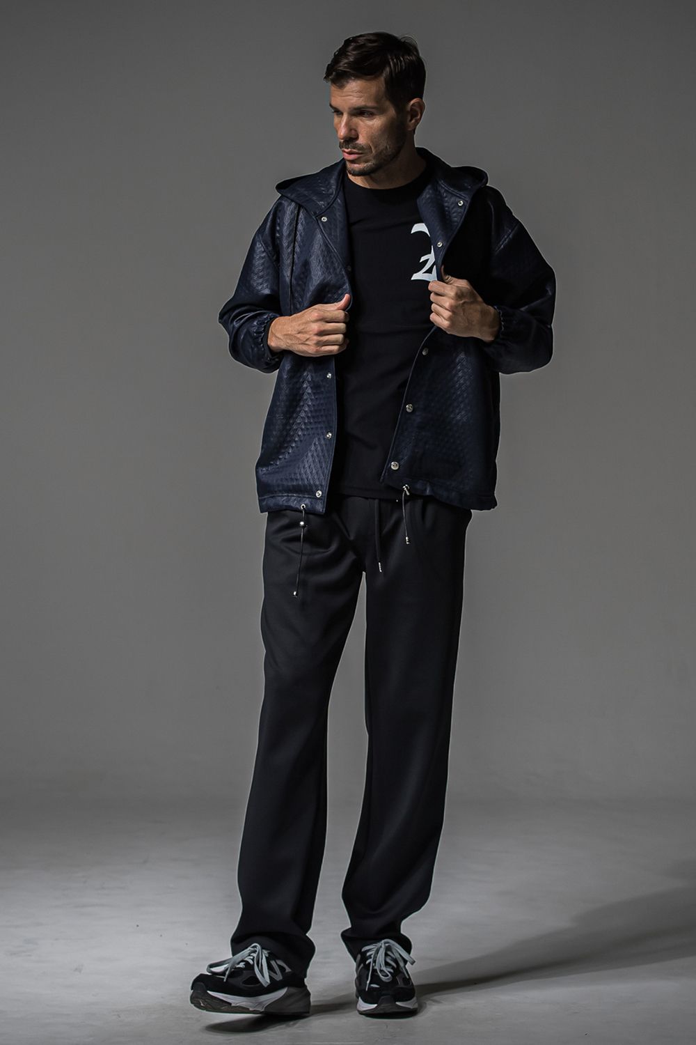 CHRIS EASY WIDE TUCK PANTS / クリス イージーワイドタックパンツ