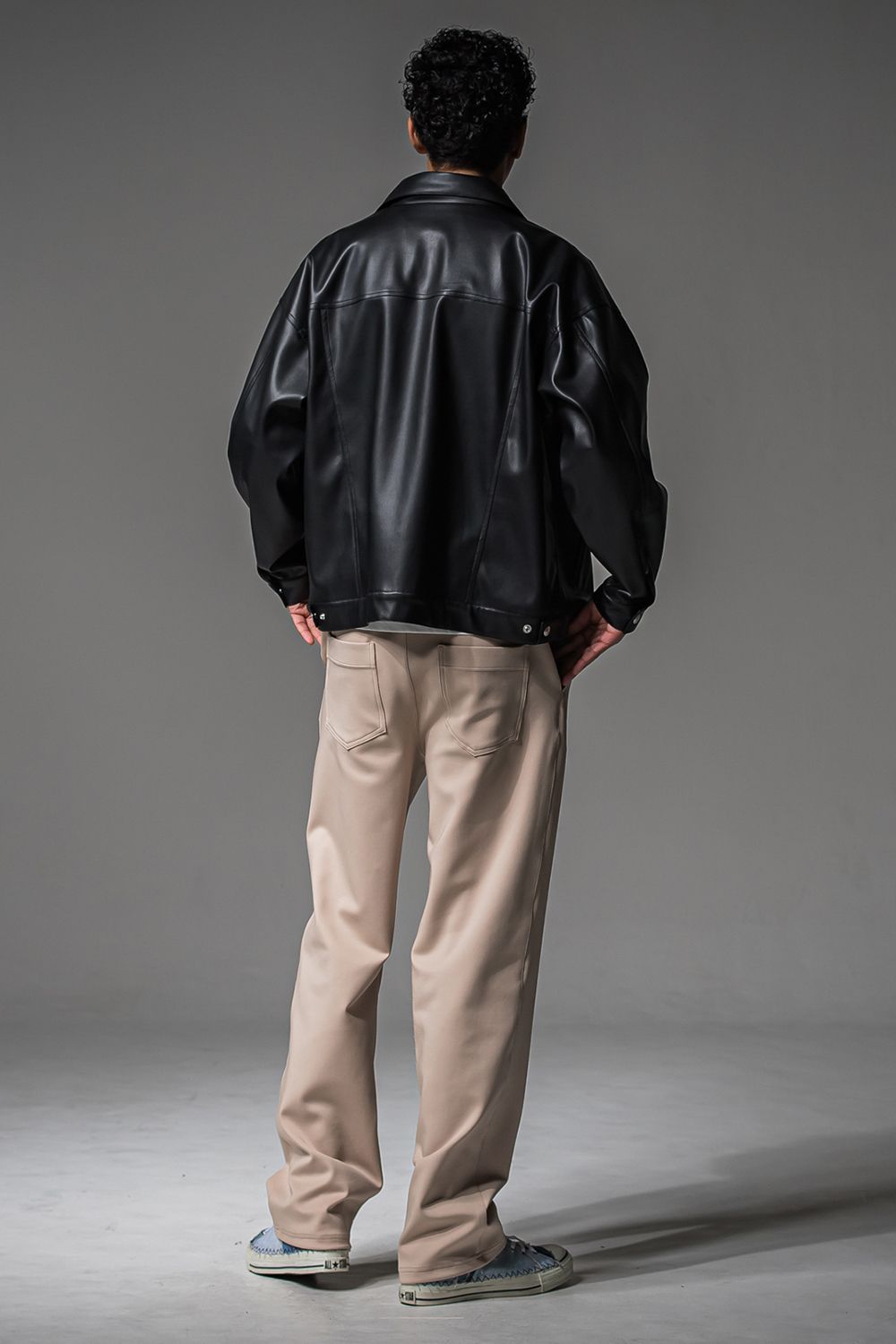 CHRIS EASY WIDE TUCK PANTS / クリス イージーワイドタックパンツ