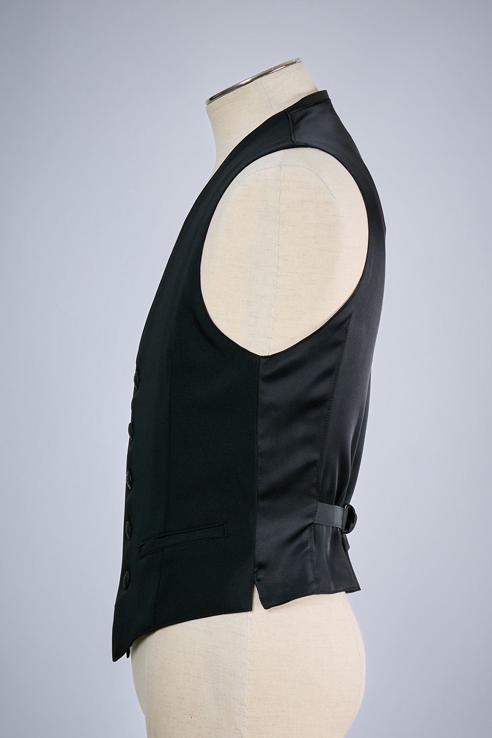 【COSTUME LINE】W-Satin Vest / SUGIZO コスチュームライン ベスト ジレ