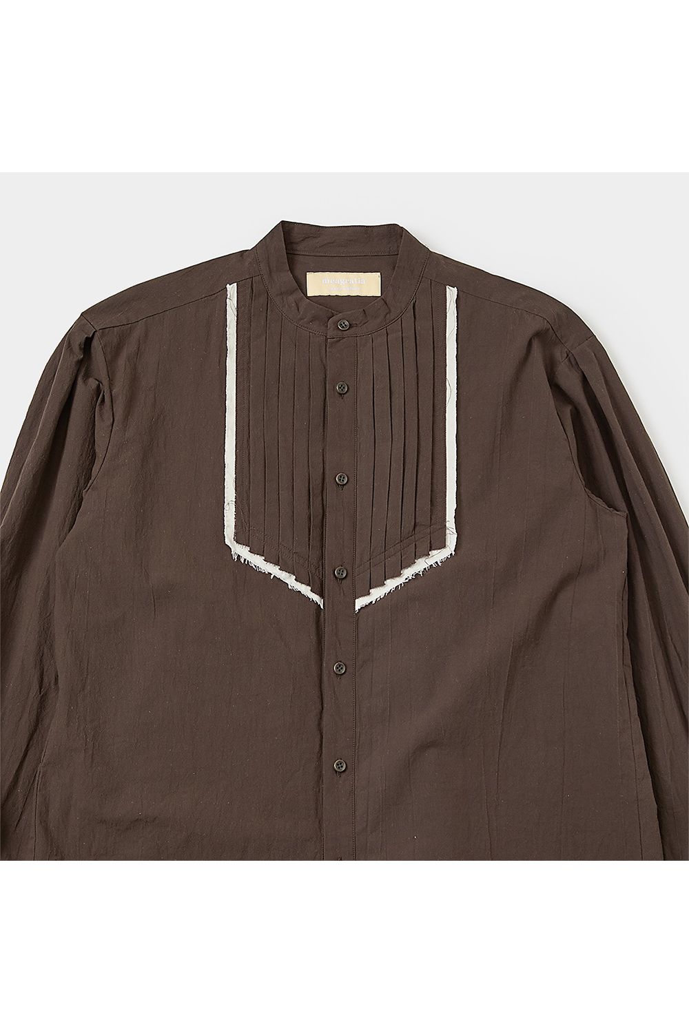 Washed dress shirt / ウォッシュド ドレス シャツ