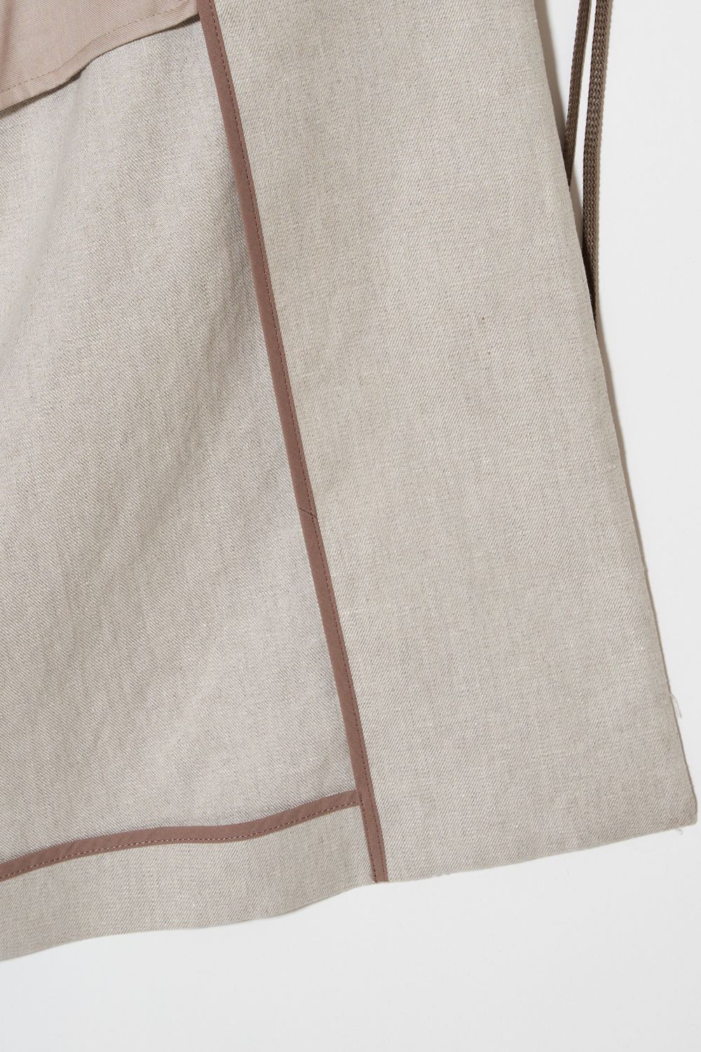 Linen toggle coat / リネン トグル コート