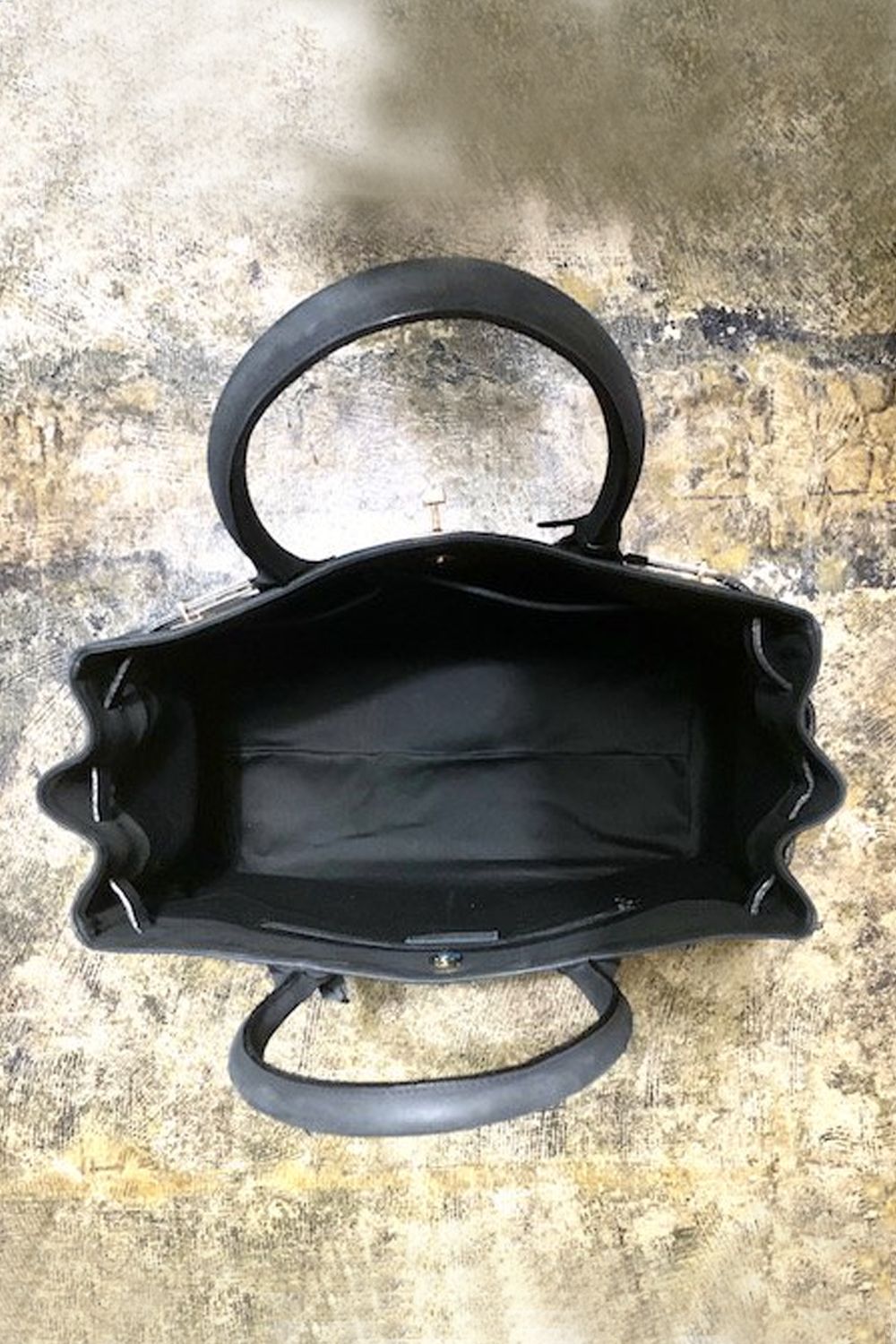 TOTE(M) BLACK × KAHKI - REMAKEVINTAGE