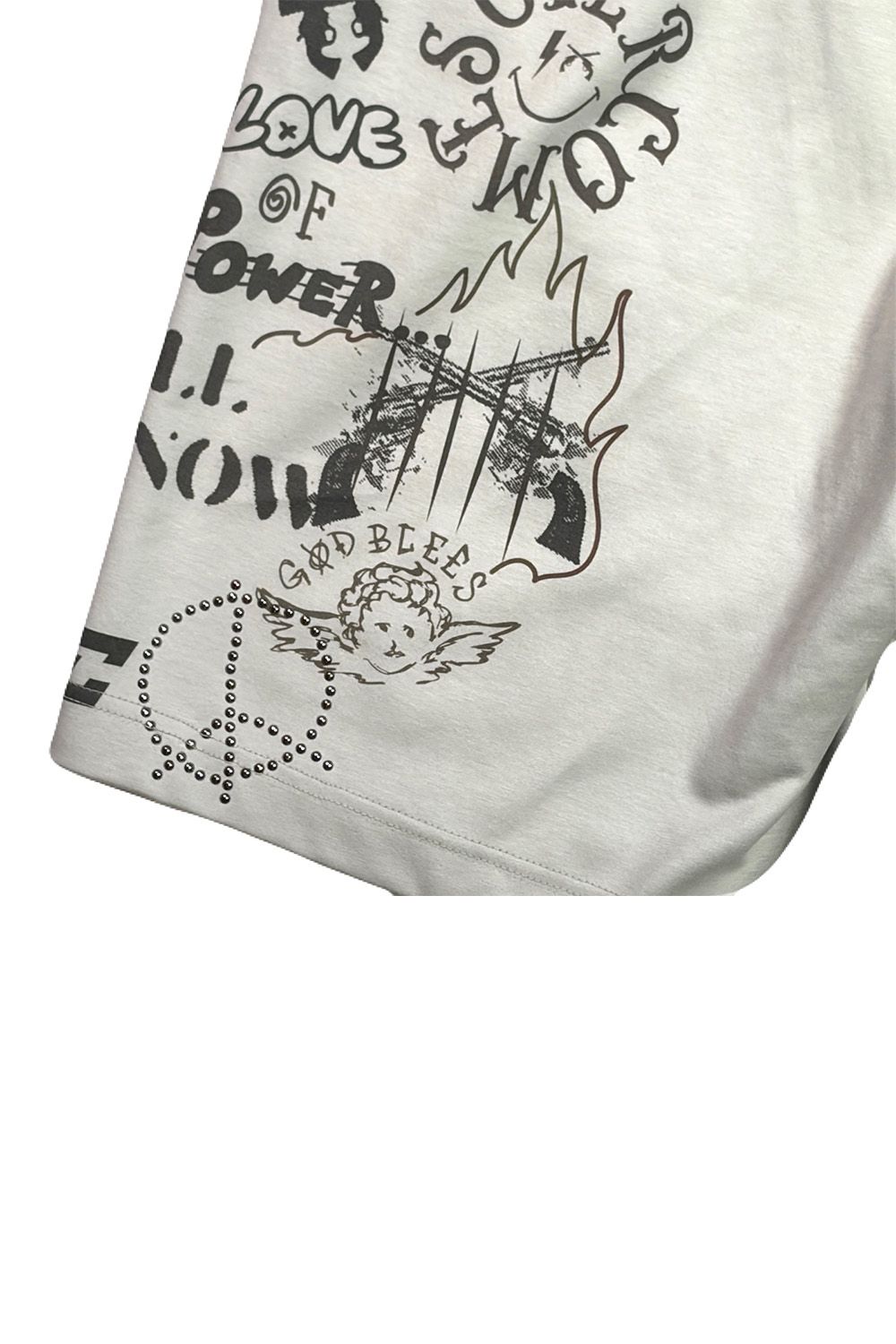 ST/JER SHORTS INKJET / ストレッチジャージ ショートパンツ インクジェットプリント