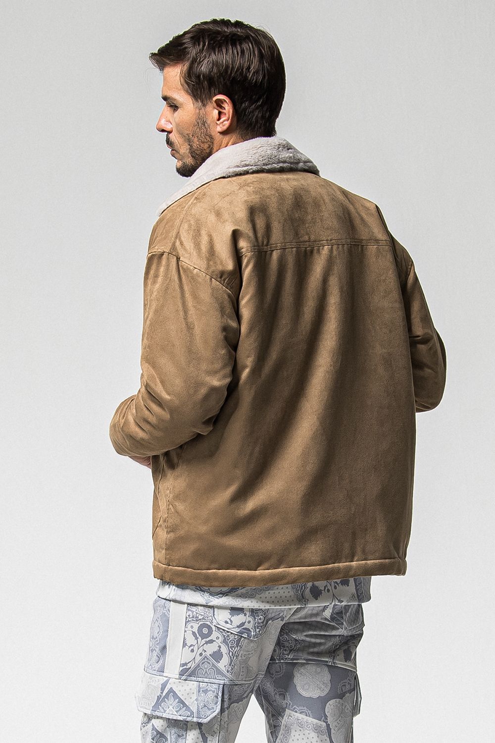 SUEDE FUR COVER ALL / スウェード ファー カバーオール