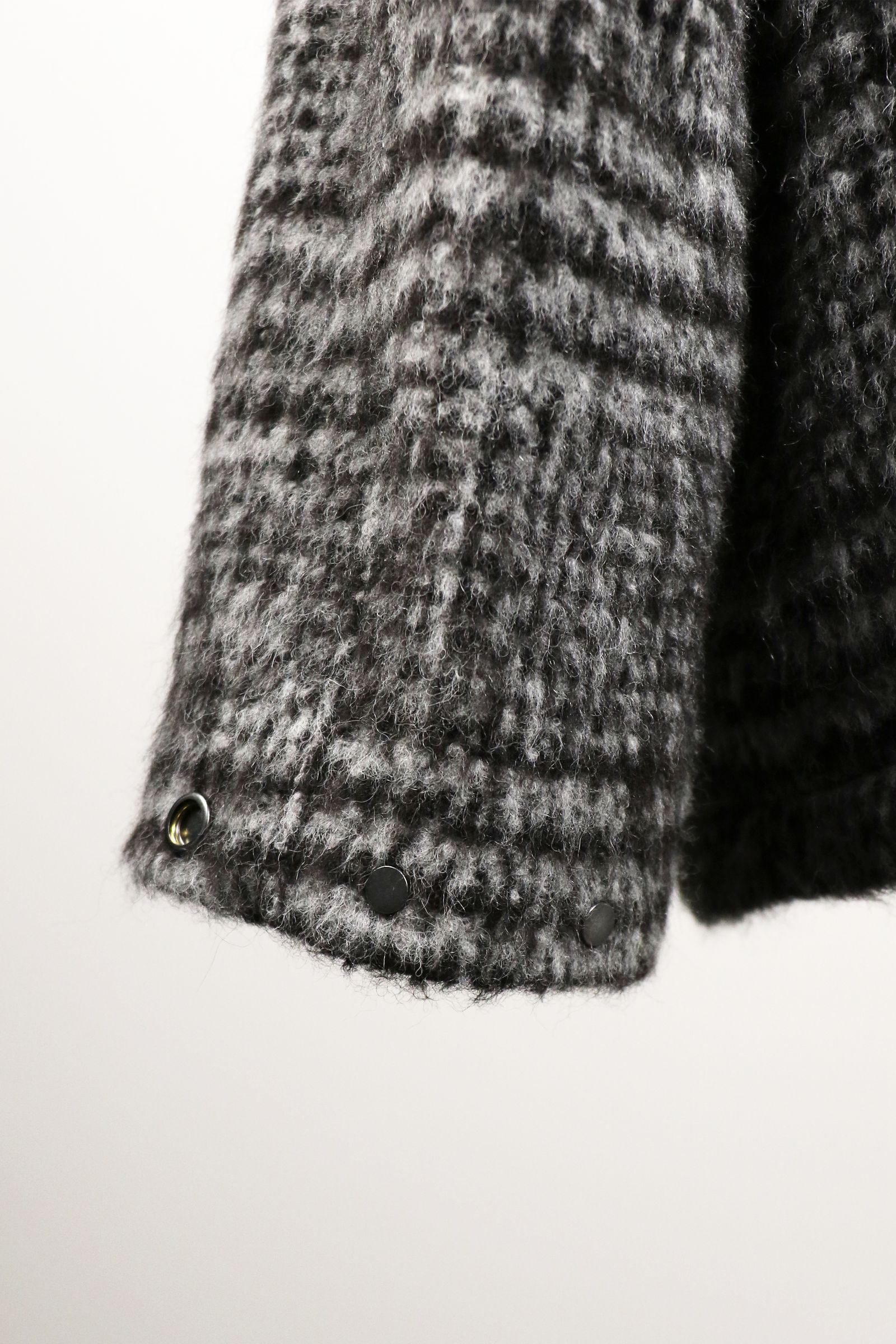 ALPACA SHAGGY PLAID LOGGER JACKET / アルパカシャギープレイド ロガージャケット